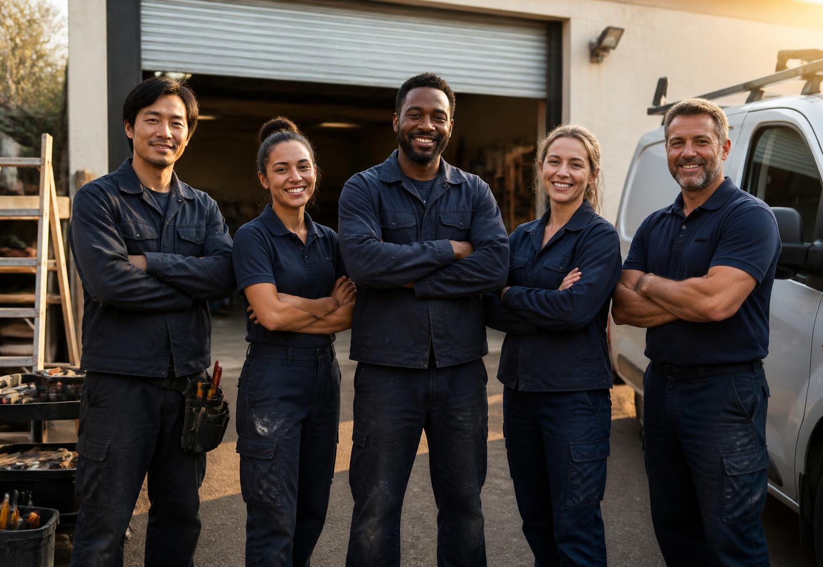 The Masterpiece Facilities maintenance crew